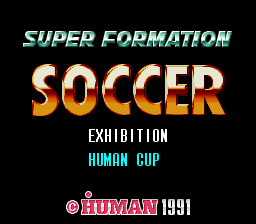 Super Formation Soccer screenshot 2 for Super Famicom